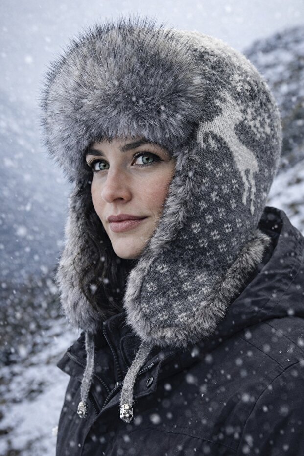 Ice Wind Women's Alpaca Headgear