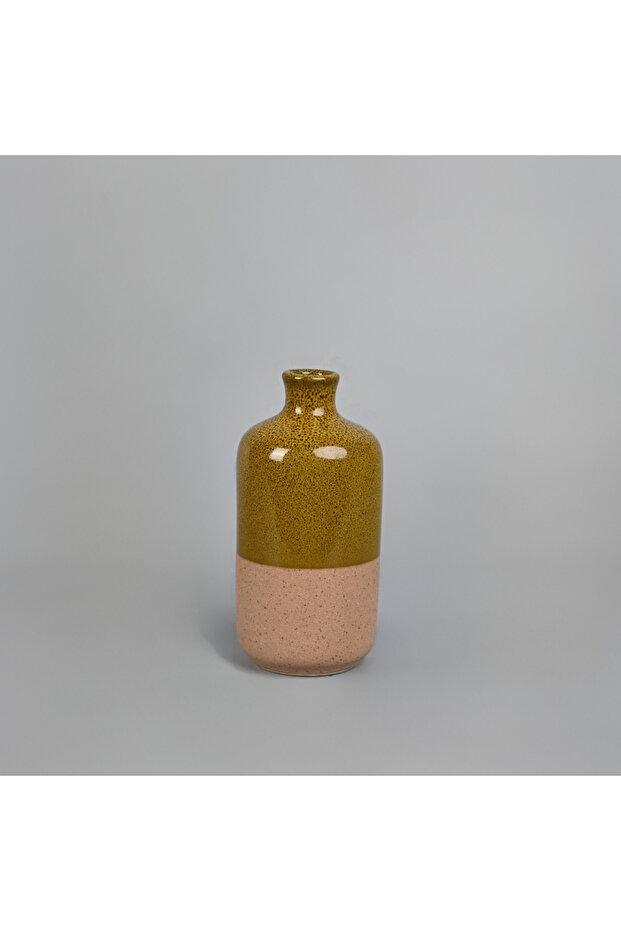 مزهرية خزفية خضراء فاتحة - 2