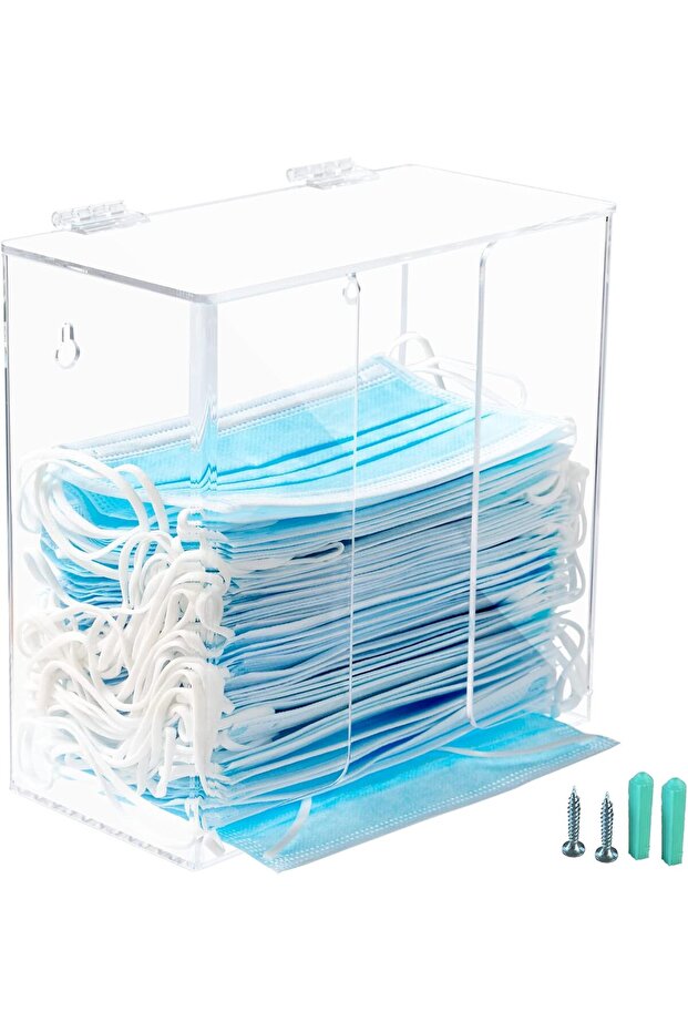 Acrylic Face Mask Dispenser Box
