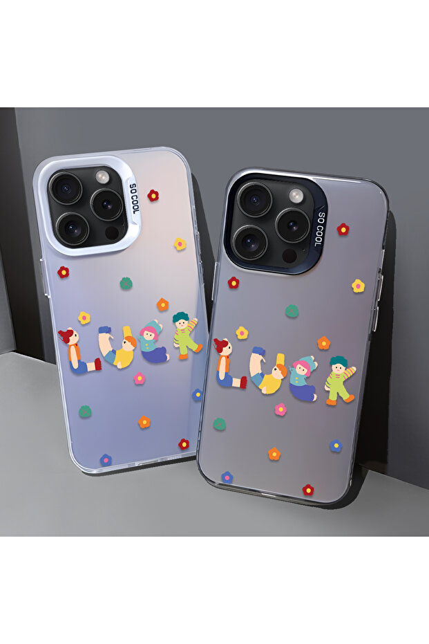 حافظة مضادة للسقوط من السيليكون المتوافقة مع هاتف iPhone 16e بنمط ممتع - 8