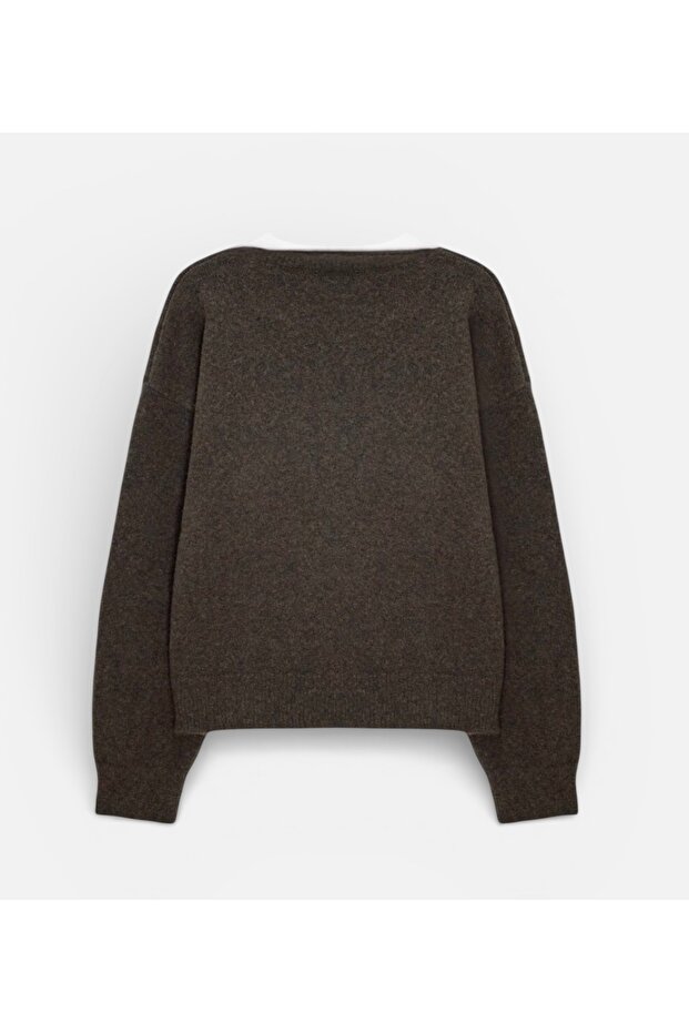 Mink Standard Size Soft Textured Premium Knitwear Sweater