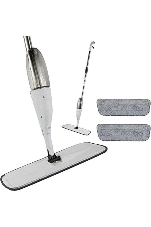Microfiber Spray Mop – 360° Spin, Wet & Dry Floor Cleaner with Washable Pads & 360ML Tank.