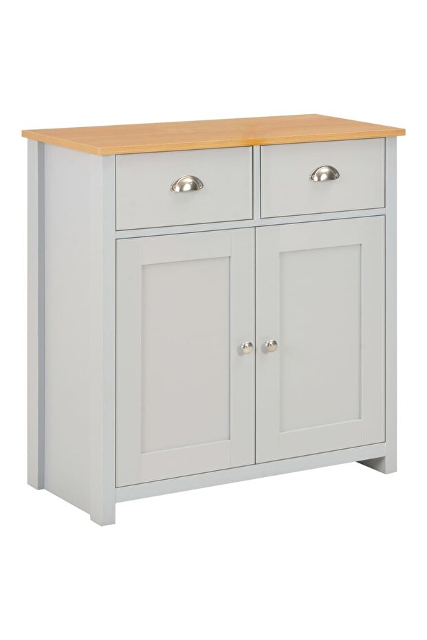 Sideboard Grey 79x35x81 cm