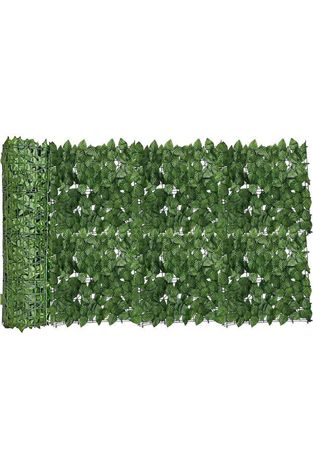 ® Artificial Faux Hedge Privacy Fence Wall Screen (Watermelon)