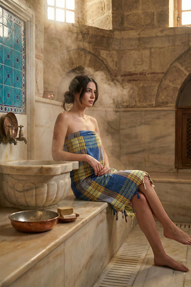 Turkish Bath Pestemal, Bath Pestemal, Sauna Pestemal, Bridal Hammam - 2