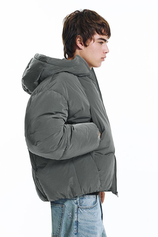 Kesimli şişme ceket - 2