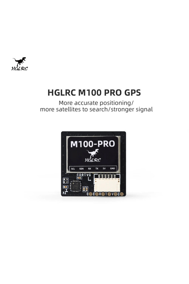 شريحة M100 PRO GPS HGLRC M100 PRO GPS B101 من الجيل العاشر، شريحة بروتوكول QMC5883L، بوصلة لأنظمة FPV