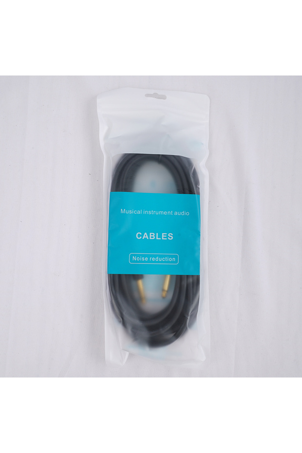 6 M Audio Cable 3m 6m 10m Elastic PVC 6.35mm 1/4" Guitar Cable Straight to Straight for Electric Ins