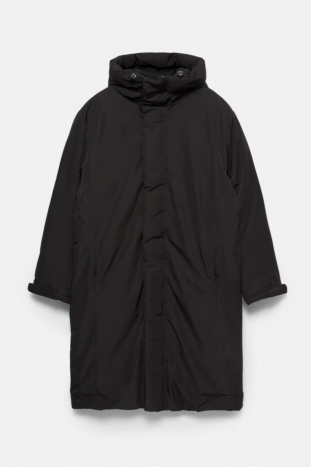 Kapüşonlu şişme kaban - 6