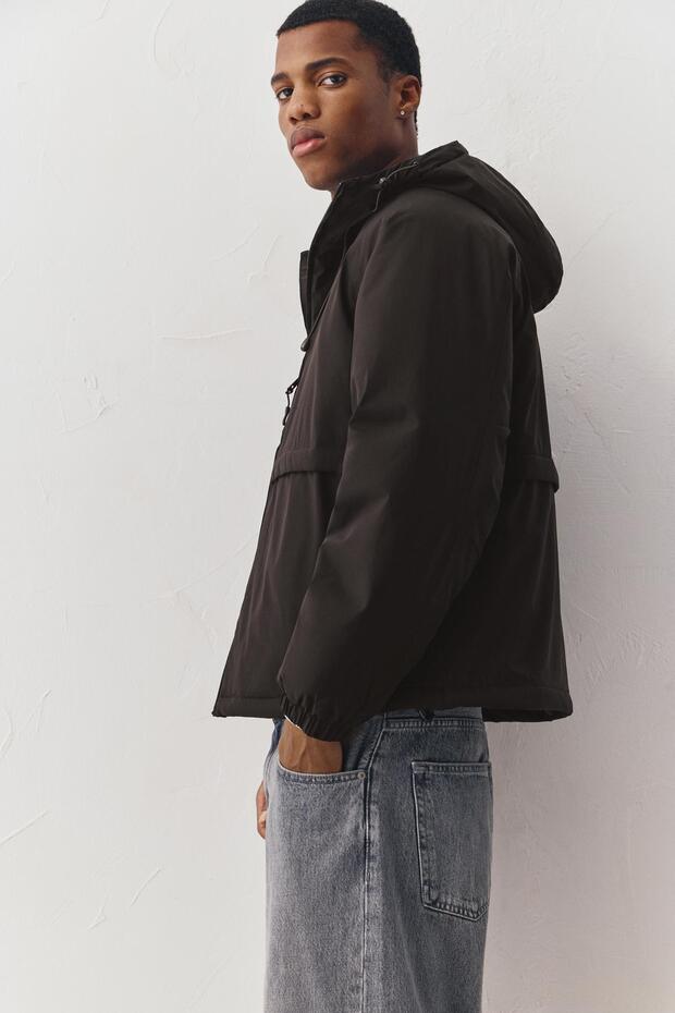 Kapüşonlu şişme ceket - 2