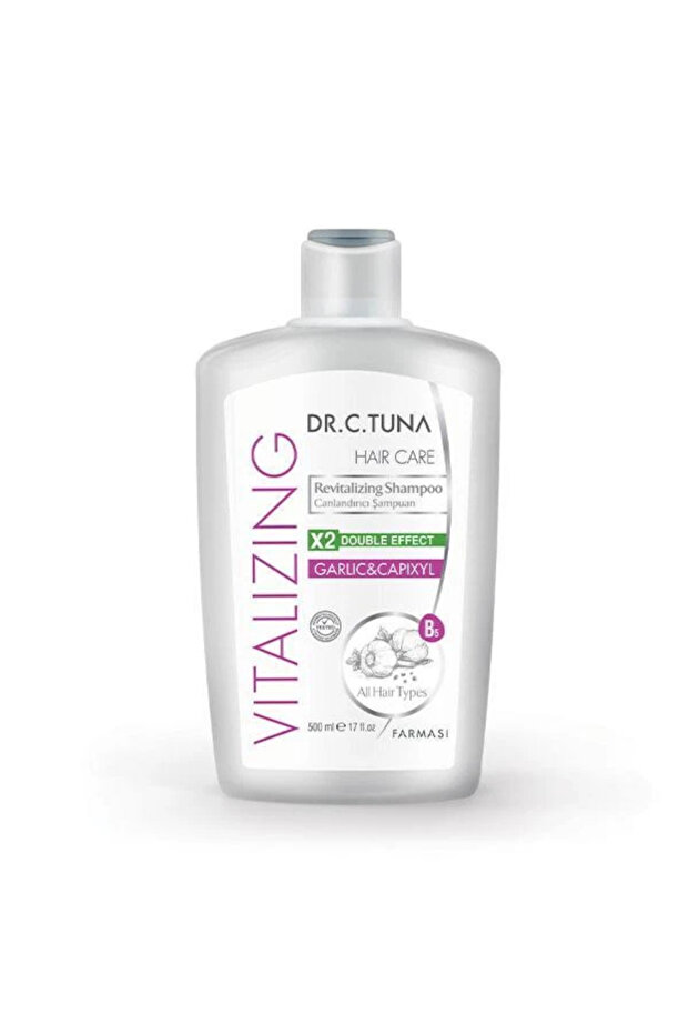 Dr.C.Tuna Vitalizing Garlic Revitalizing Shampoo for Thinning Hair 500ml