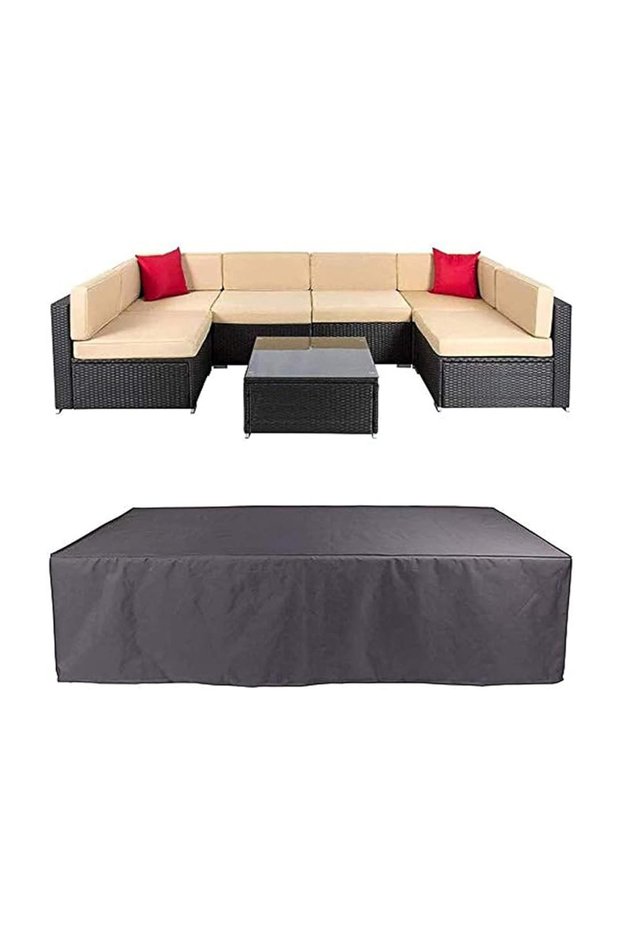 Patio Furniture Set Cover Outdoor Table and Chair Set Covers Water Resistant Large
