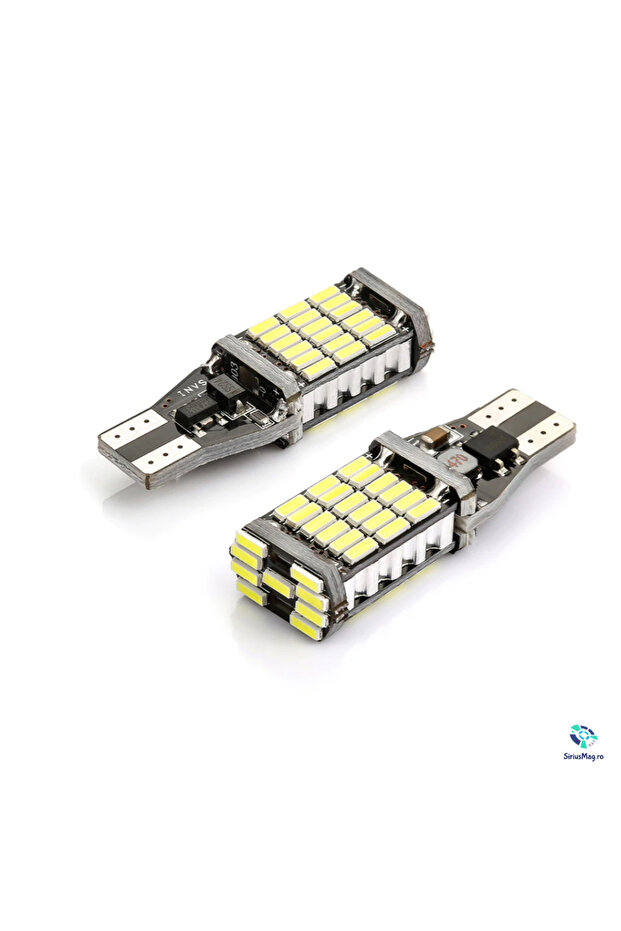 Set 2 Becuri Led Canbus T15 W16W - 1