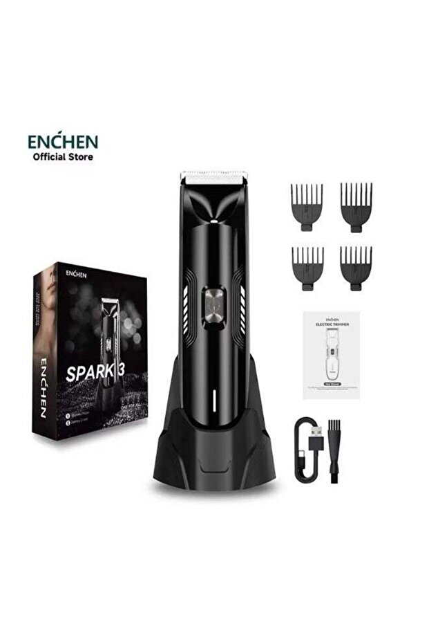 Spark 3 Waterproof Cordless Trimmer – Multi-Purpose Beard, Hair & Body Groomer
