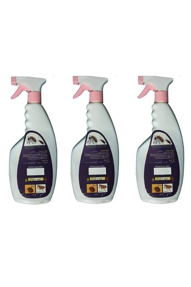 3-Pack Insecticide, Eliminates Bed Bugs and Termite Pests