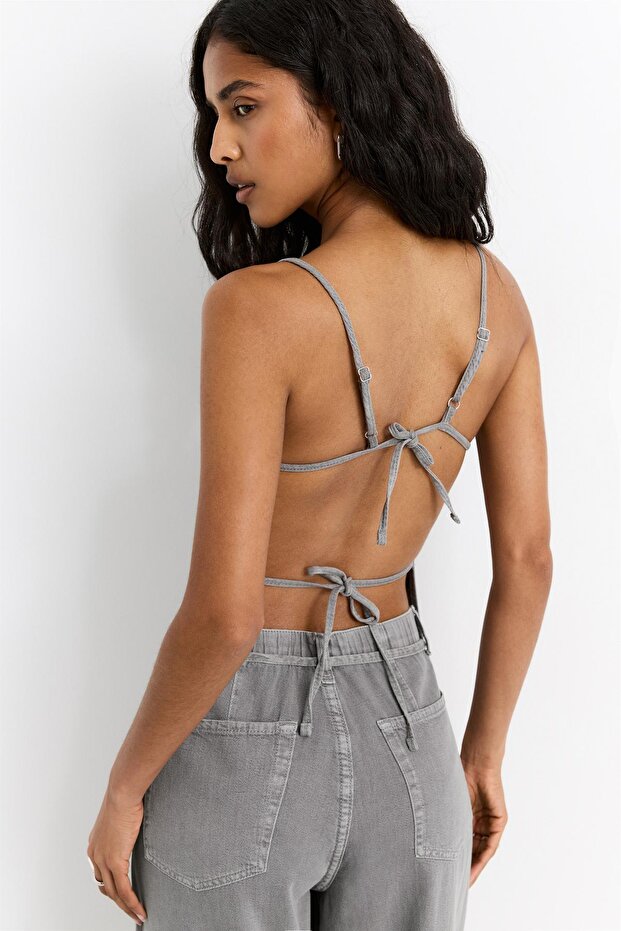 Sırtı açık top - 4