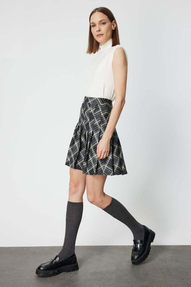 Piliseli Mini Etek - 2