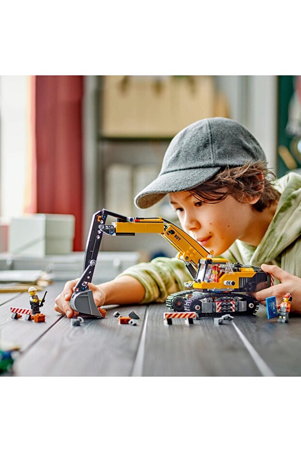 City: Yellow Construction Excavator 60420, 8 years+, 633 pieces - 7