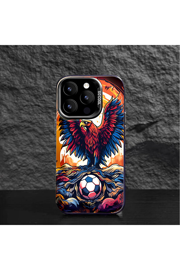 حافظة متوافقة مع هاتف Realme Note 50، حافظة هاتف صلبة مضادة للسقوط، نمط النسر - 5