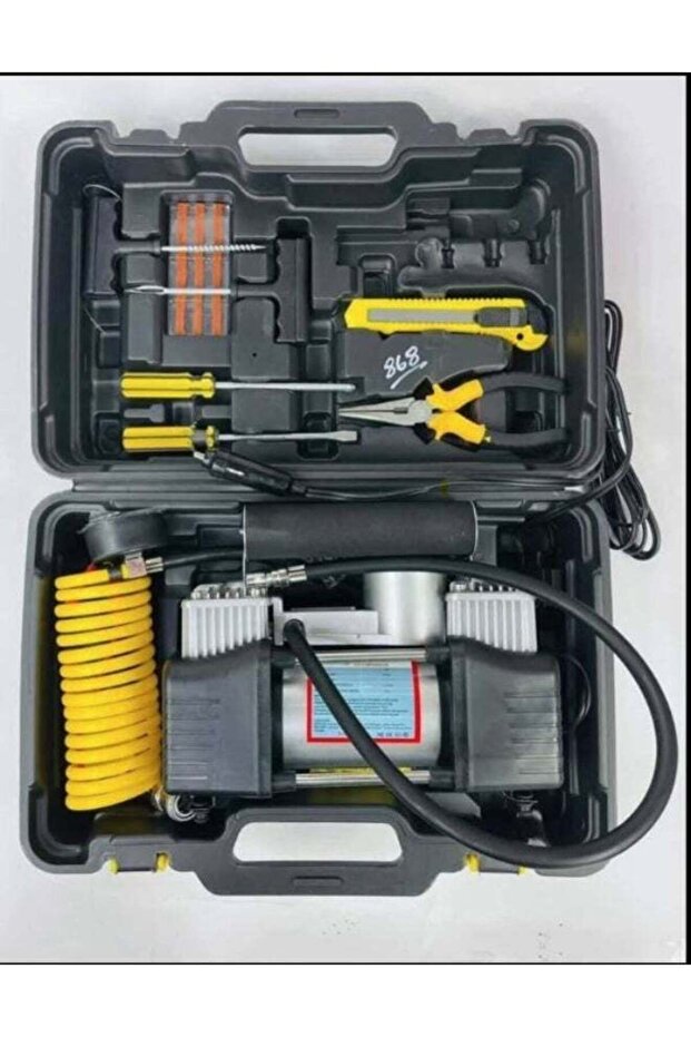 منفاخ الإطارات وأدوات أخرى