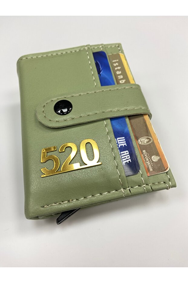 520 Mechanical Credit Card Holder Abundance Wallet