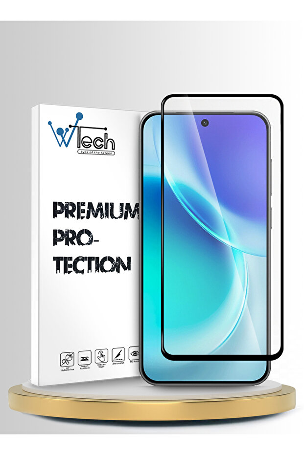 vivo X300 5G 2025 Premium E2E Series Full Glue Full Cover Tempered Glass Clear/Black