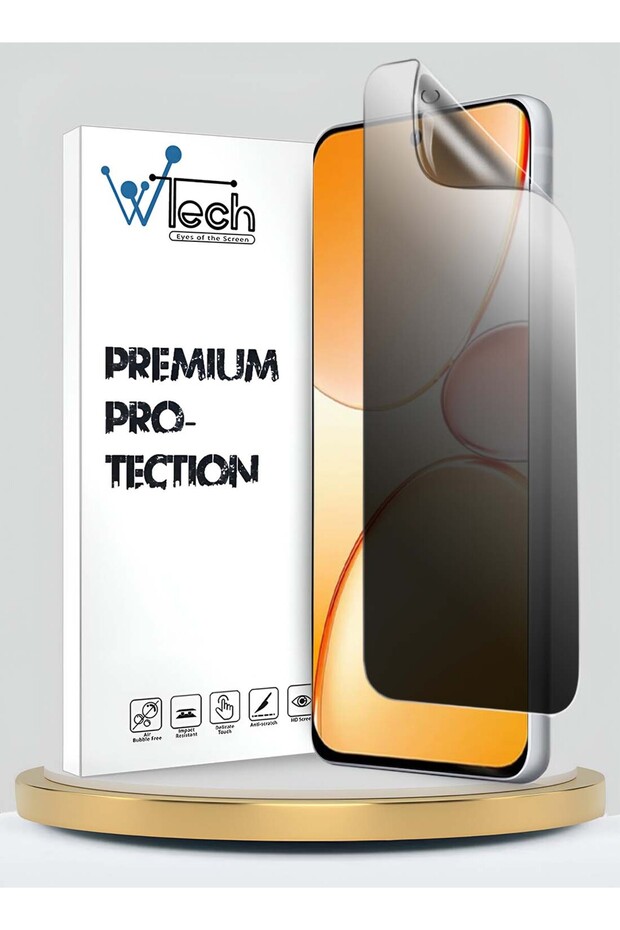 Realme C85 5G 2025 Premium Hydrogel Anti Spy Film Thin and Flexible Clear