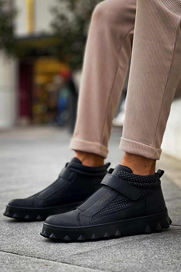 CH103 - CST Pyramid Long Erkek Bot SIYAH - 4