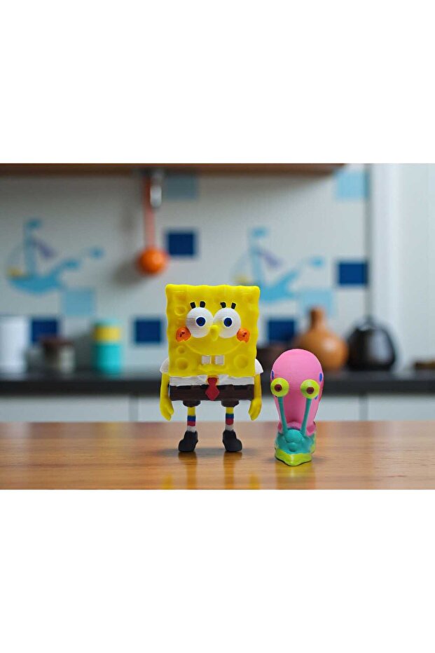 SÜNGER BOB VE GARRY DEKOR FİGÜR - 2