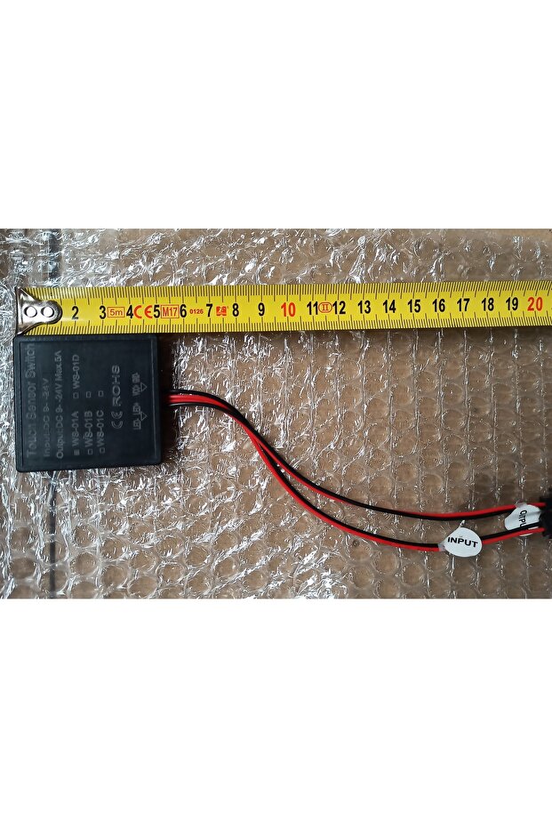 1. KALİTE DOKUNMATİK AYNA SENSÖRÜ - TOUCH SENSÖR SWITCH 9-24V Max.5A WS-01A - 2