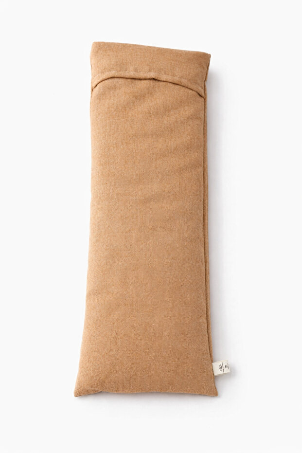 Buckwheat Hull Filled Yoga Neck Pillow – Natural Support