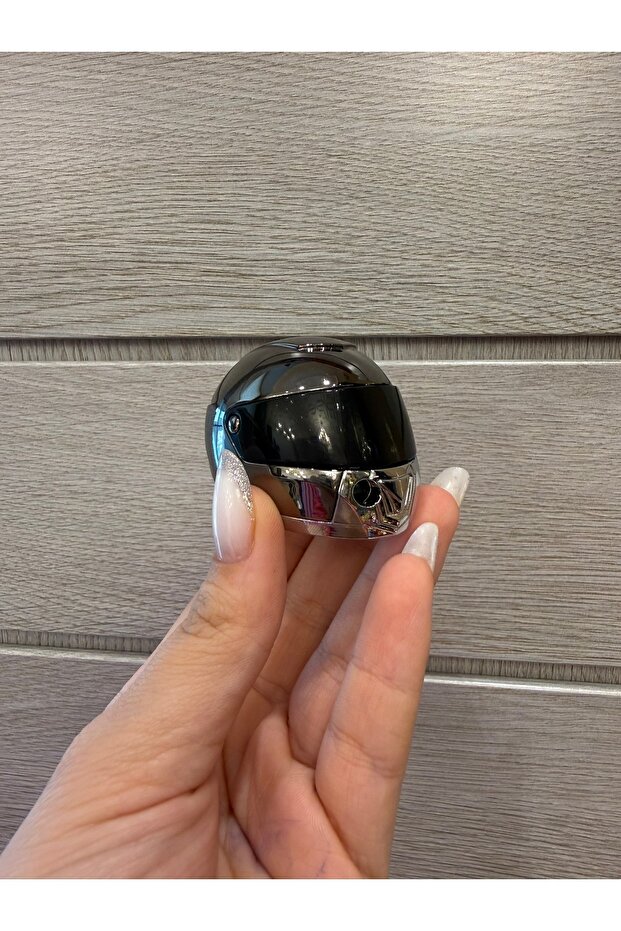 Kask Şeklinde Çakmak-GRİ - 1