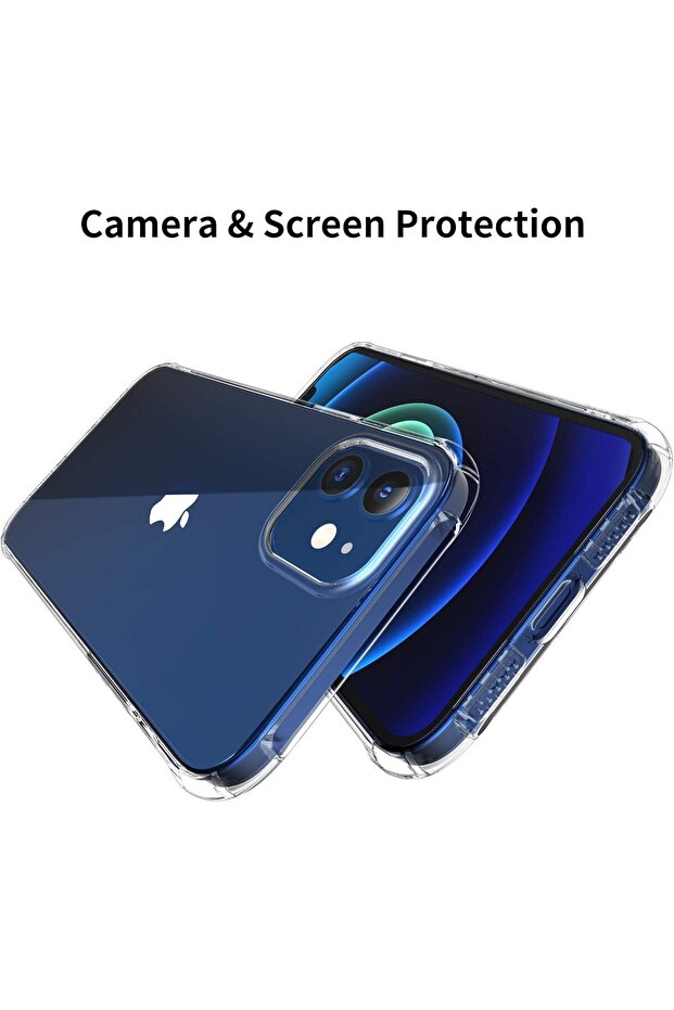 جراب حماية شفاف لهاتف iPhone 12 / iPhone Pro - 3