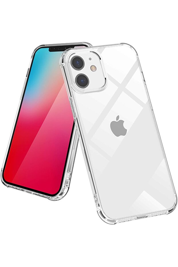 جراب حماية شفاف لهاتف iPhone 12 / iPhone Pro - 1