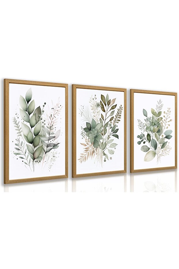 Elegant Abstract Painting Framed Canvas Wall Art Decor 40x60cm