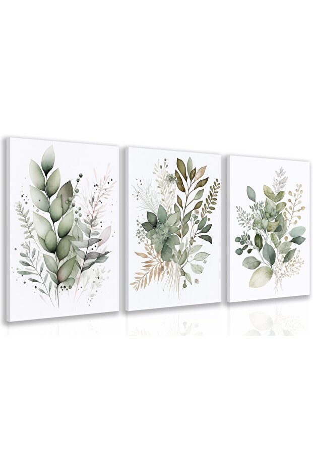Elegant Abstract Painting Framed Canvas Wall Art Decor 30x40cm