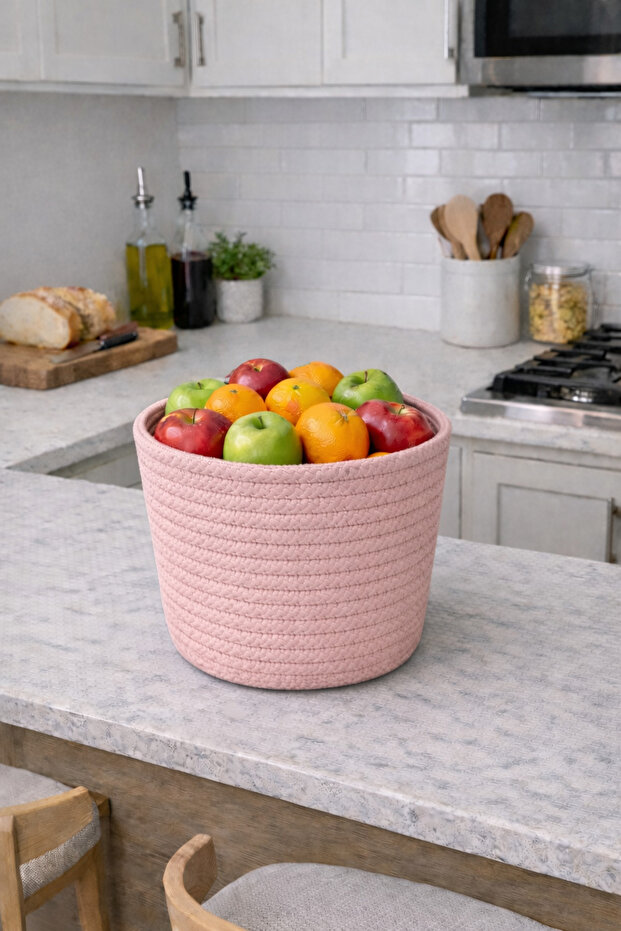 Basket Decorative Multi-Purpose Organizer 23X20 cm