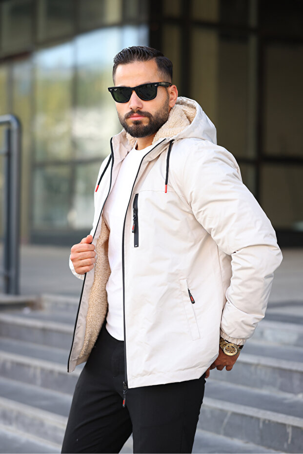 معطف رجالي مقاوم للماء والرياح