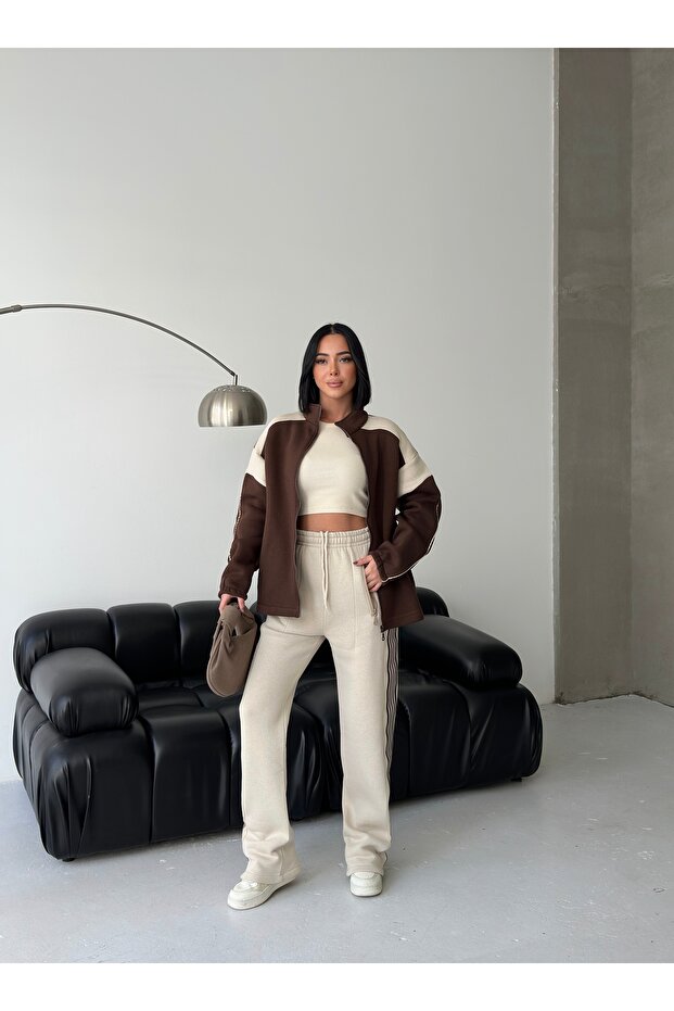 طقم بدلة رياضية مزخرفة - 4