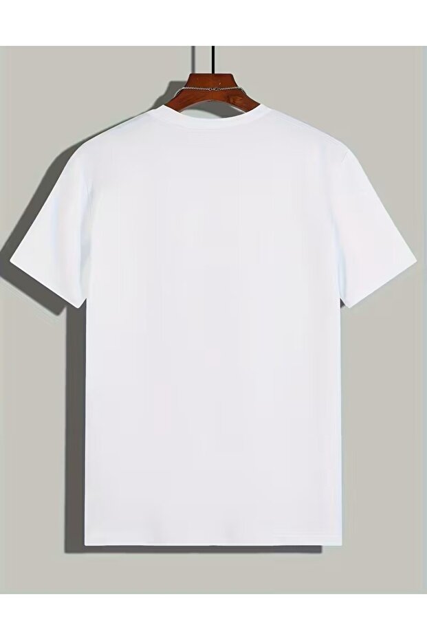 Coconut Tree Creative Pattern Print T-Shirt - 4