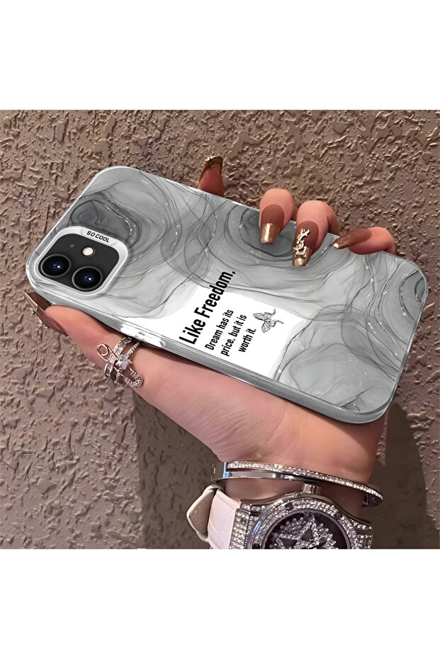 حافظة واقية من السيليكون المتوافقة مع هاتف iPhone 12 ذات نمط إبداعي من الأكريليك - 2