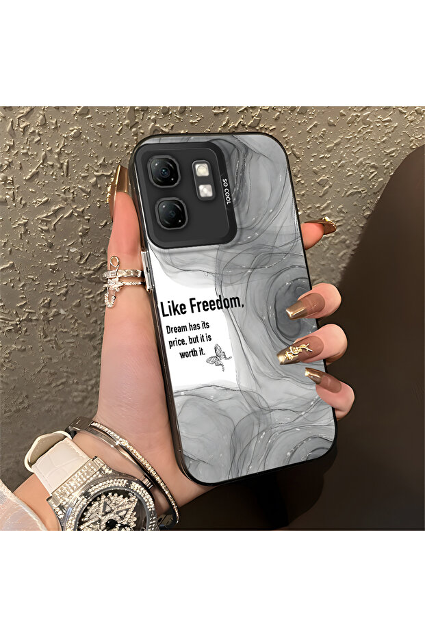 حافظة حماية بنمط إبداعي من السيليكون المتوافق مع هاتف Infinix Smart 9 - 4