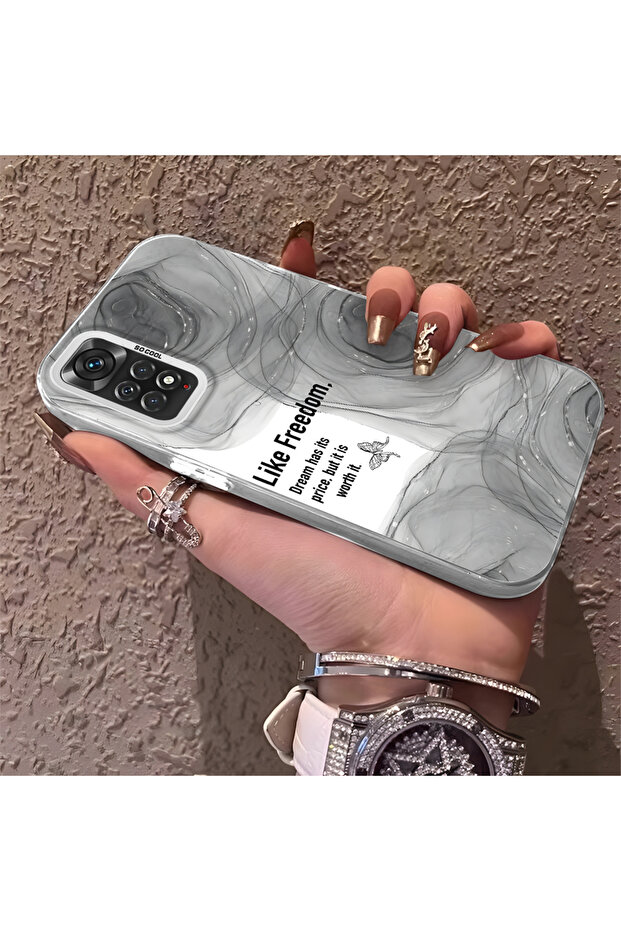 حافظة حماية بنمط إبداعي من السيليكون المتوافق مع هاتف Xiaomi Redmi Note 11 - 3