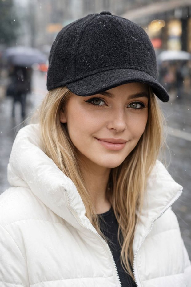 Black Cashmere Key Cap Women's Hat
