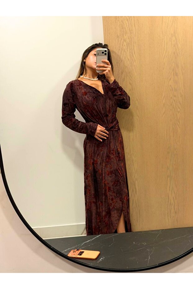 فستان ناعم لف - 2