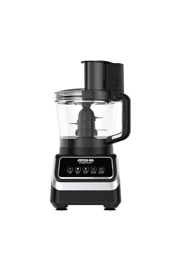 محضر طعام 10 في 1 بقوة 1000 واط وسعة كبيرة 2.5 لتر، جهاز مطبخ متعدد الوظائف - 7