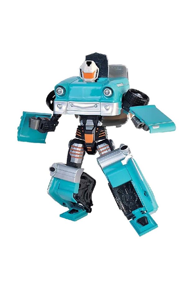 إم إيه آر إس. سيارة روبوت قابلة للتحول بلون الفيروز - 3