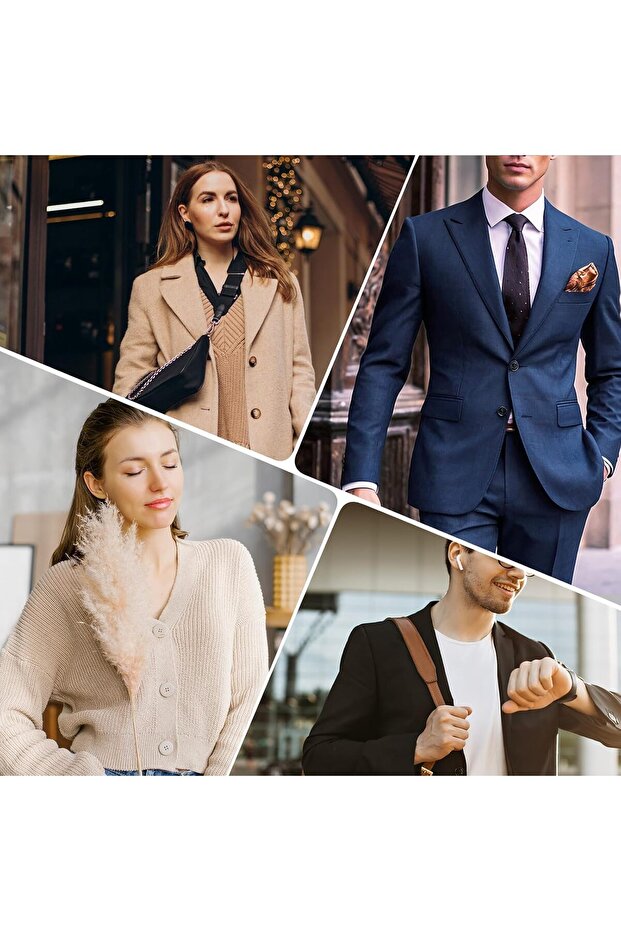 3 أزواج من وسادات الكتف الإسفنجية - 5