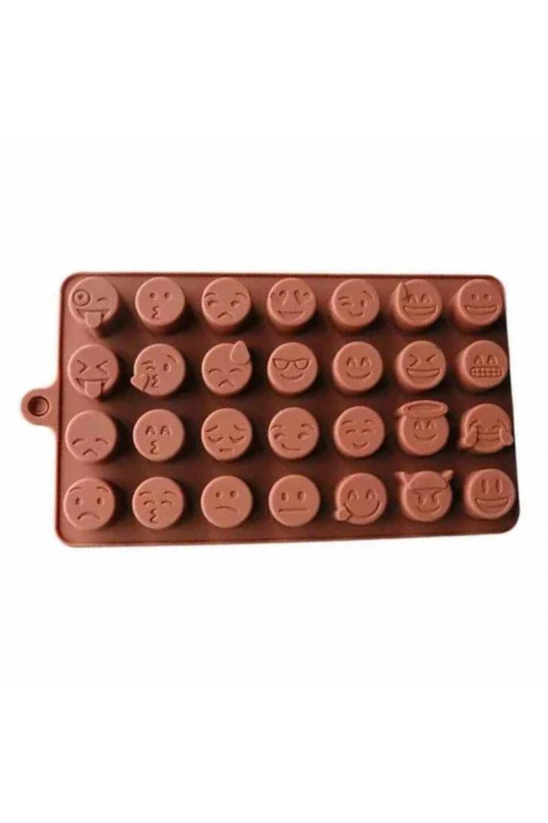 قالب شوكولاتة - سيليكون - رموز تعبيرية مختلطة (SCK-43)