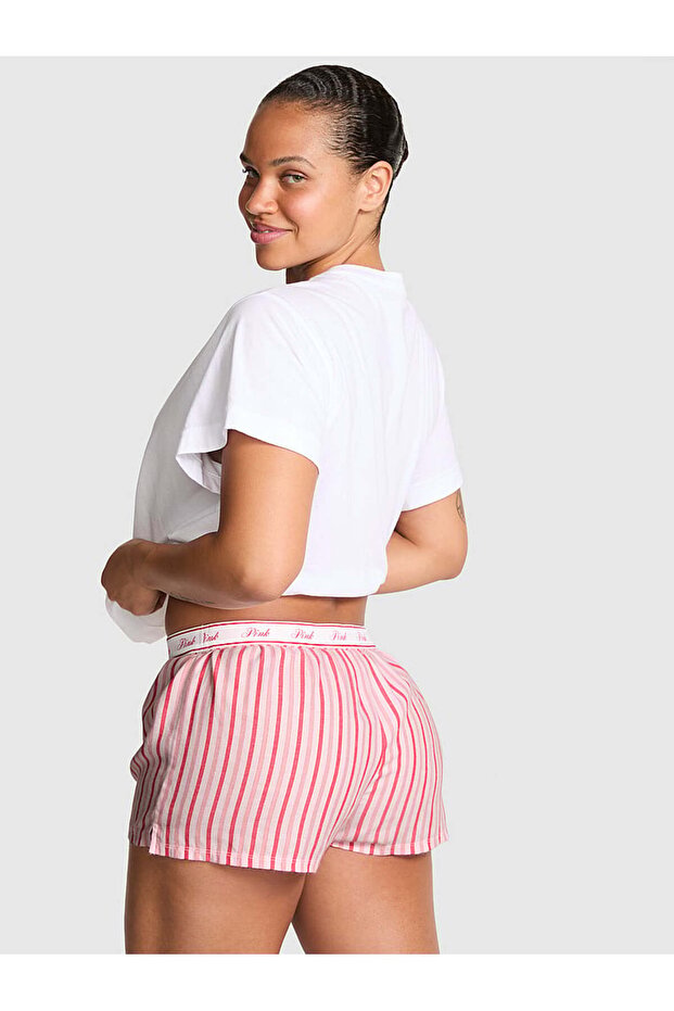 Flanel Pijama Şortu - 2